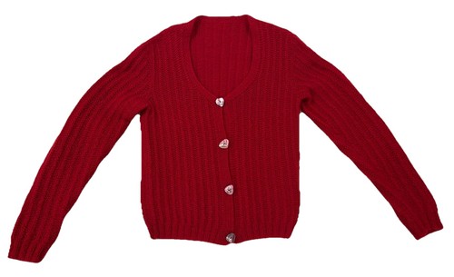 Red mohair women - red, women’s