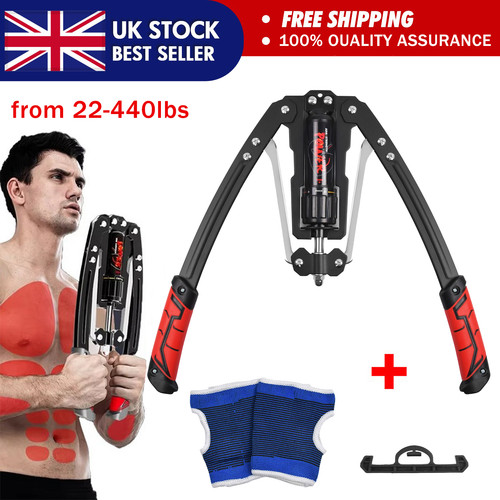 Hydraulic chest expander with - chest,