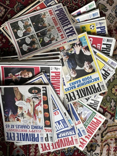 Private eye magazine bundle - private,