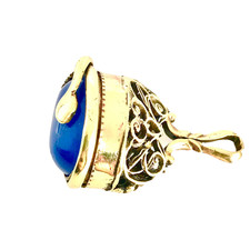 Vinaigrette Fob Pendant. Perfume Locket