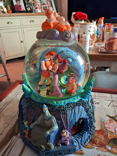 Disney hercules snowglobe with - hercules,