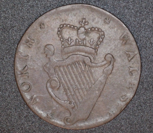 18th evasion halfpenny - 18th,