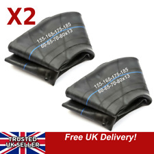 Two 13 Inch Car Tyre Inner Tube 155x13 165x13 175x13 185x13 60/65/70/80 13'' x2