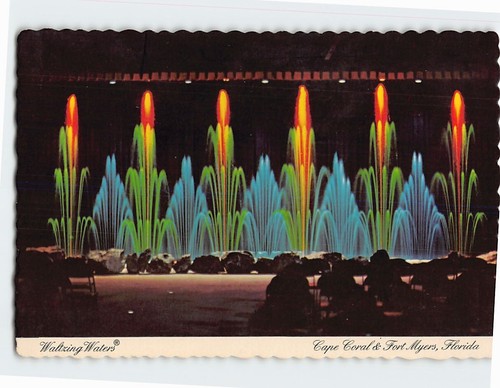 Postcard waltzing waters cape - waltzing,