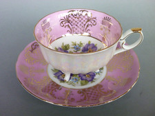 3 Footed Tea Cup & Saucer -