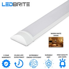 LED Batten Light Slim 3FT 30W