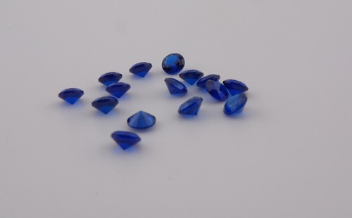 Spinel burma blue - blue, round