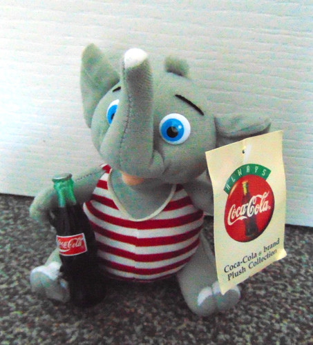 Vintage 1993 coca cola plush - vintage, coca-cola