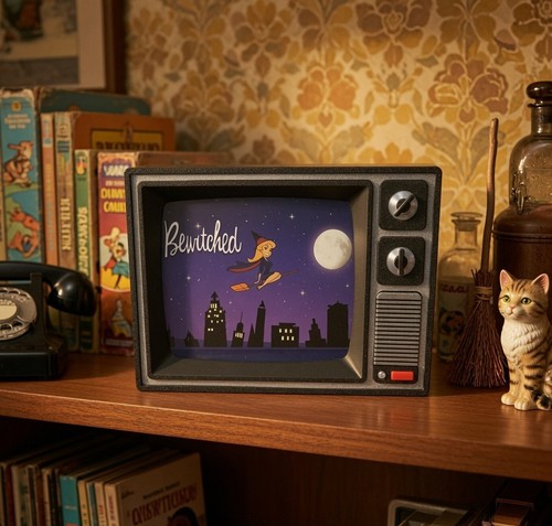 Bewitched retro display - bewitched,