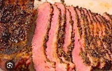 KOSHER PRIME BEEF  PASTRAMI GOURMET  7 DAYS CURED SMOKED DELICATESEN 300g 