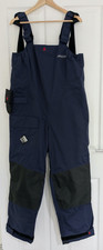 Musto BR1 Sailing Salopettes Womens Size 14 Navy Offshore Overalls Reinforced