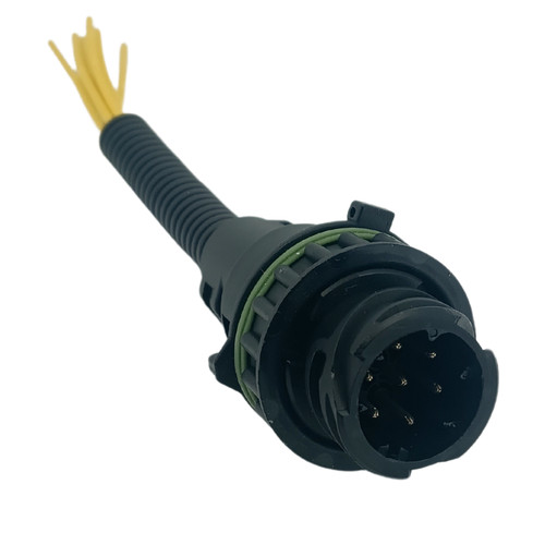Male pin connector - male,
