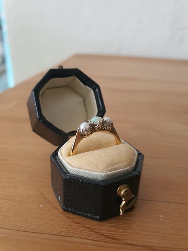 Antique edwardian 18ct gold - antique,