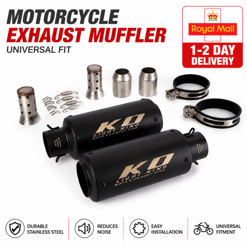 51mm motorcycle exhaust - motorcycle,