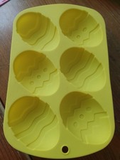Silicone Chocolate Easter Egg Mould.
