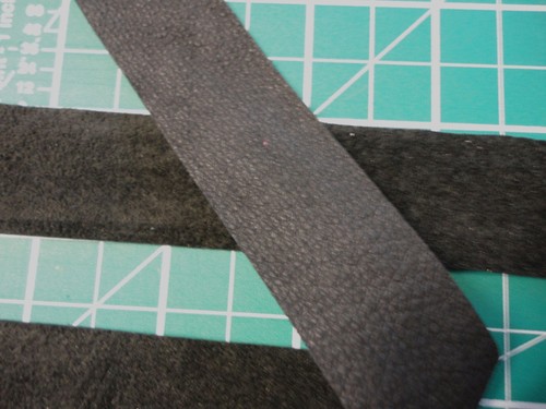 Single strip jet black - strip,