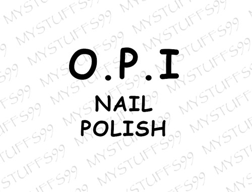 Opi nail lacquer polish - opi,