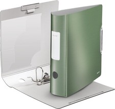 Leitz Lever Arch File, Celadon green, A4, Curved spine 8.2 cm width