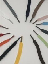 Pair Flat Coloured Shoe Laces