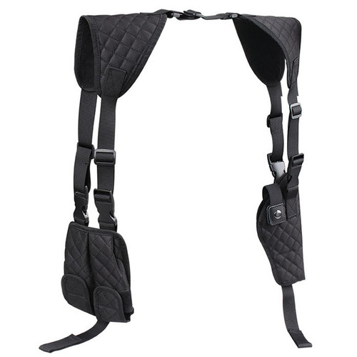 Double shoulder gun holster - gun,