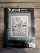 Vintage bucilla stamped - vintage,