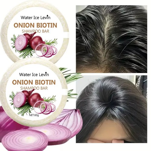 Onion biotin shampoo bar - biotin,