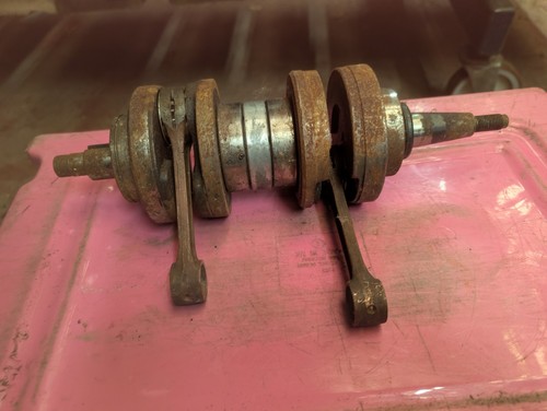 Yamaha rd350 engine crank - yamaha,