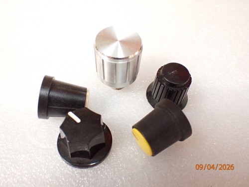 Vintage audio video knobs - audio,