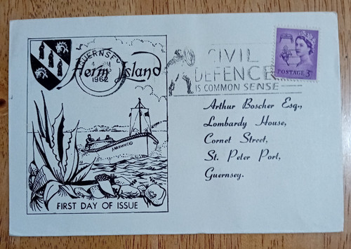 Herm island europa 1962 - europa,