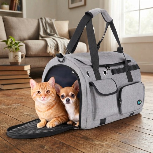 Breathable carrier for - breathable, cats