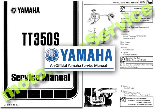 Yamaha tt350 workshop manual - workshop,