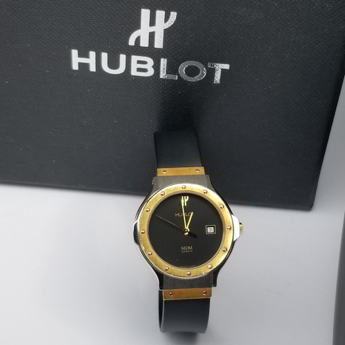 Hublot classic mdm 18k yellow - hublot,