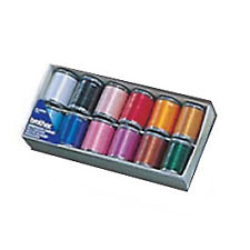 Brother Machine Embroidery Thread Set - 12 box