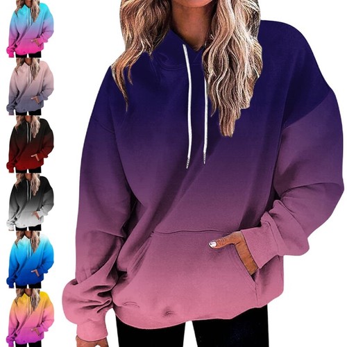 Womens gradient long sleeve - womens, 3d