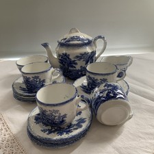 HUMPHREYS CLOCK CHILDRENS TEA SET DICKENS COLLECTION RIDGEWAY 