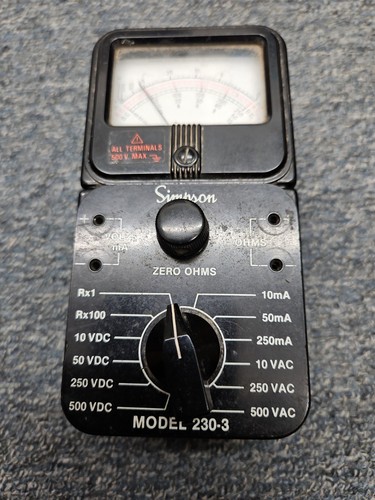 Vintage simpson model 230 - model, 230-3