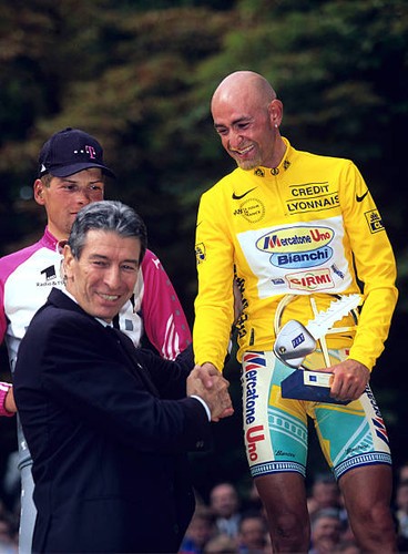 Felice gimondi with marco - felice,