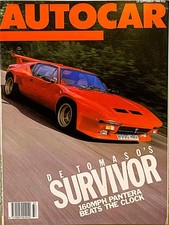 AUTOCAR MAGAZINE 10-SEP-86-