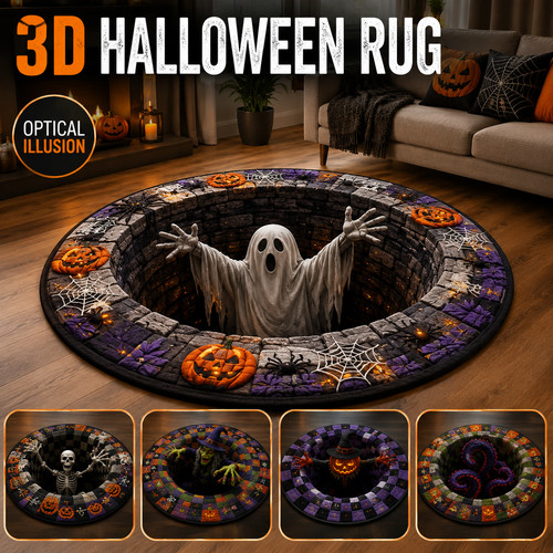 Halloween rug novelty - halloween, rug,
