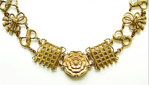 Medieval tudor rose chain - tudor,