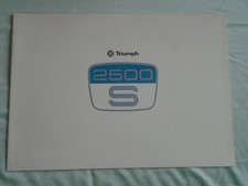 Triumph 2500 S brochure Oct