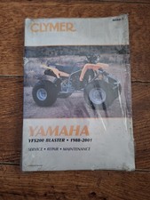 Yamaha Blaster Repair Maintenance Manual N/o Please Read Uk Post Only