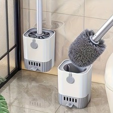 1pc Ergonomic Toilet Brush Set