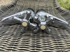 Traditional Chrome Taps Hot and Cold Set