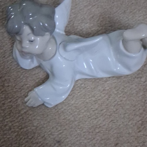 Lladró porcelain angel - porcelain,