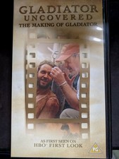 Gladiator Uncovered The Making Of Gladiator Behind The Scenes VHS Video Tape