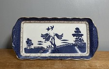1x Royal Doulton Real Old Willow - Sandwich Tray VGC