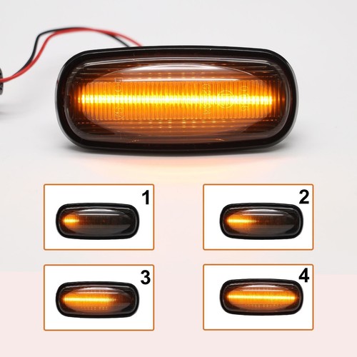 Pair black smoked dynamic - pair,