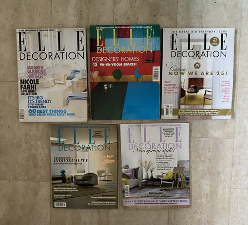 Elle decoration magazine - x5,