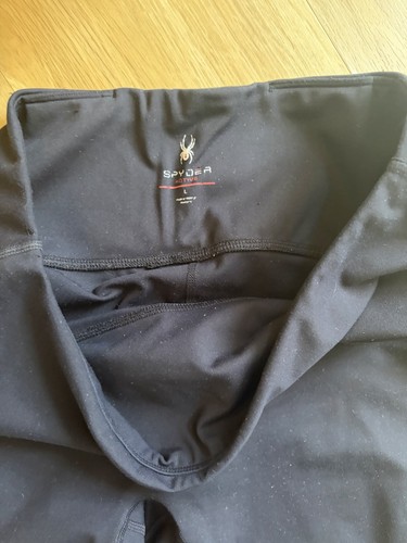 Spyder black active leggings - active,